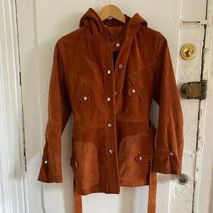 Vintage 70's suede coat